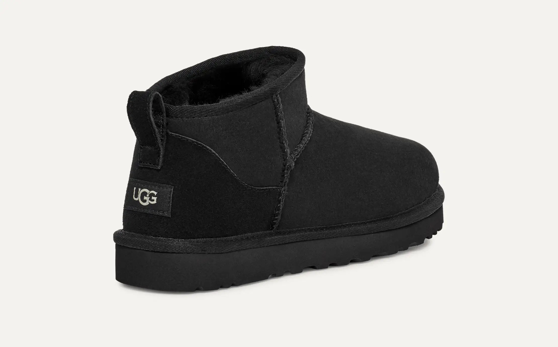 картинка Угги Ugg Classic Ultra Mini, черный от магазина Одежда+