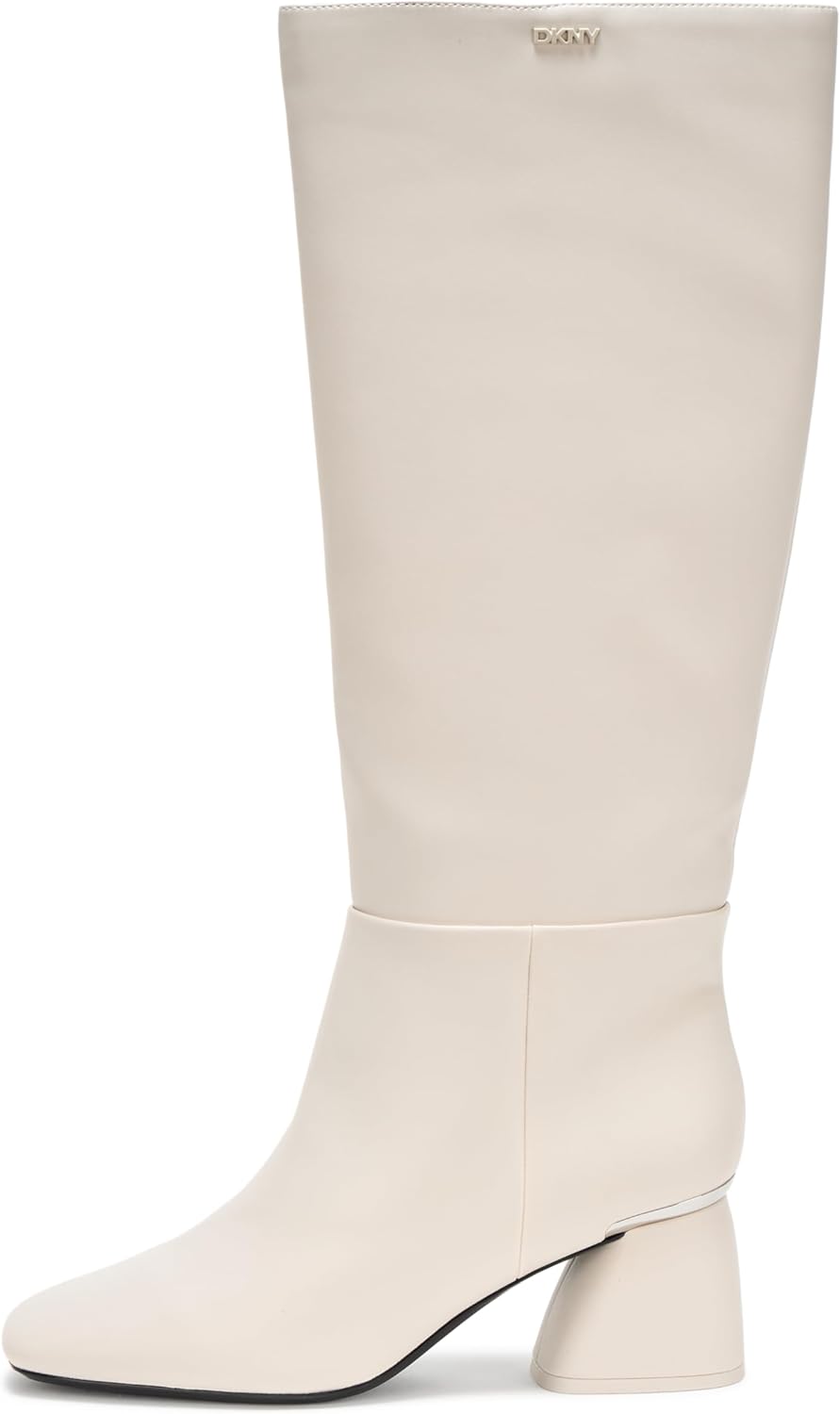картинка Женские сапоги до колена DKNY Cana, цвет Soft White от магазина Одежда+