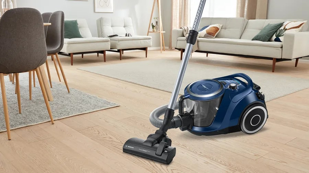 картинка Пылесос Bosch BGC41X36, 700 Вт, синий от магазина Одежда+