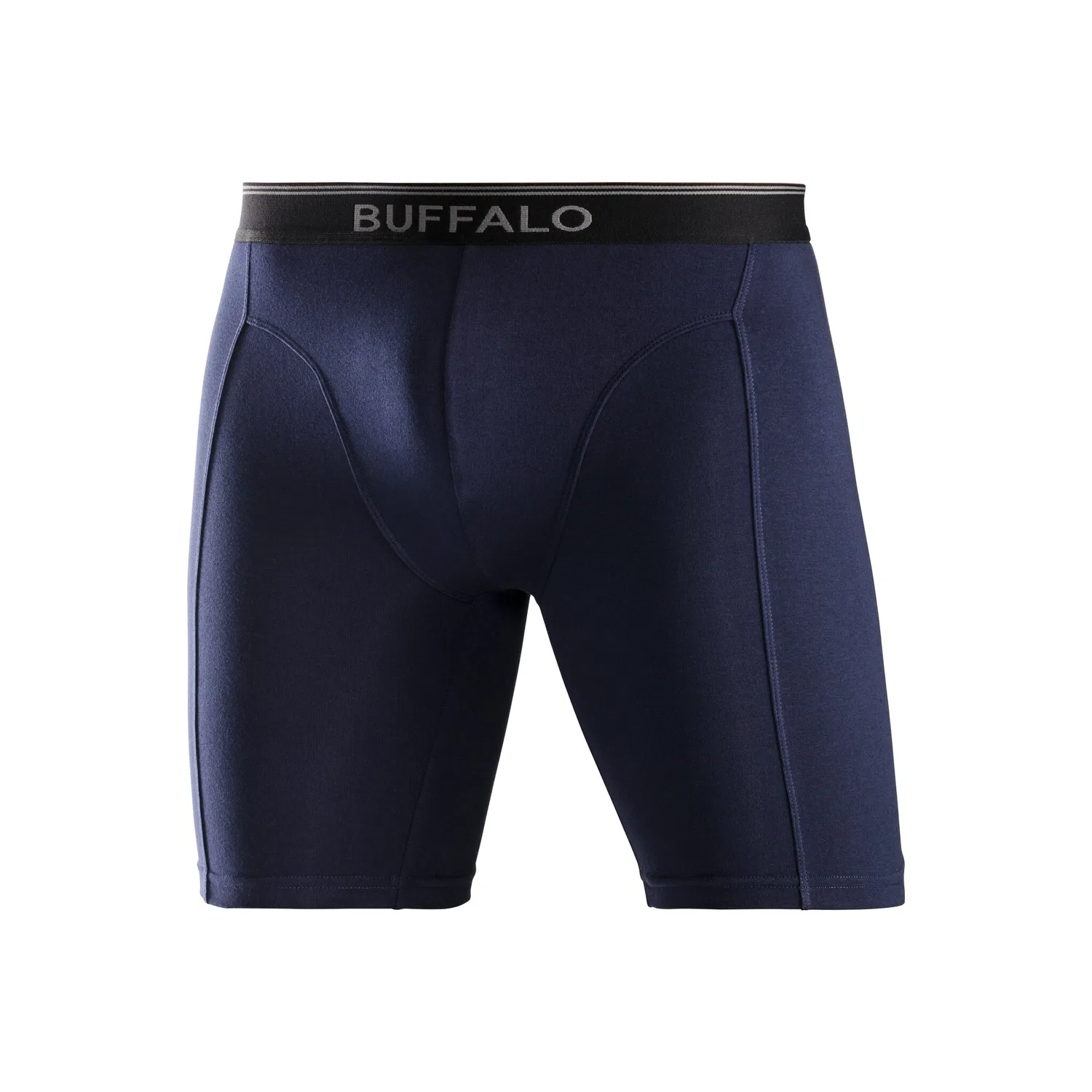 картинка Мужские боксеры удлиненные Buffalo, Aquablau/Gray/Navy от магазина Одежда+