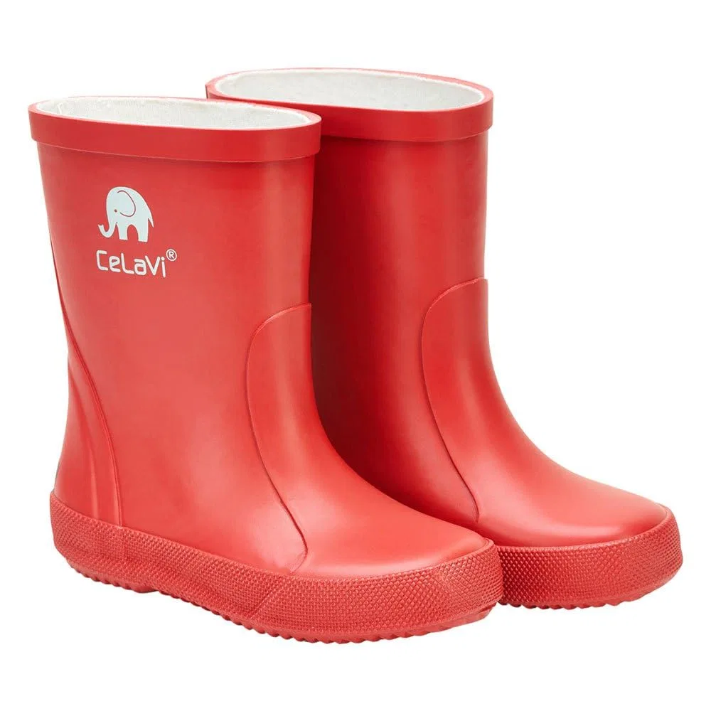 картинка Детские резиновые сапоги Basic Wellies - Solid Celavi, Wooded Apple от магазина Одежда+