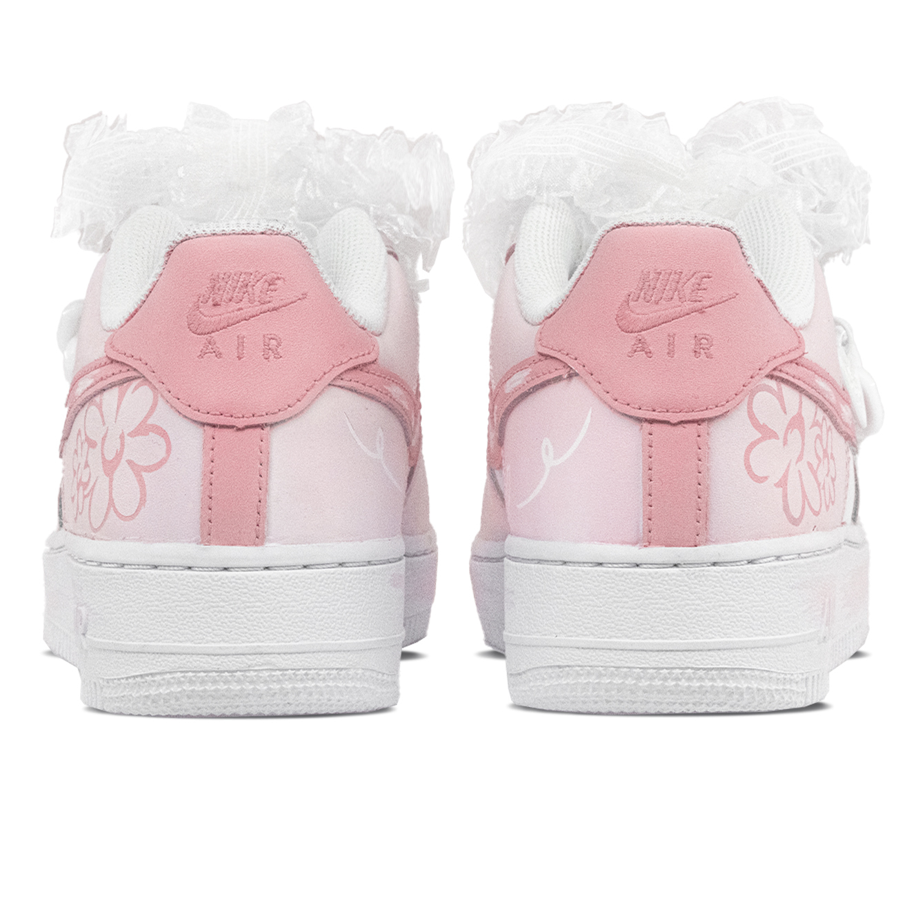 картинка Nike Air Force 1 Low 'Розовый рассвет' женские кроссовки от магазина Одежда+