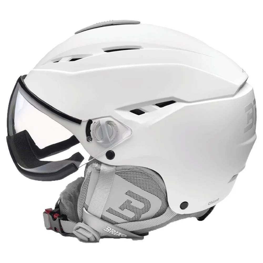 картинка Шлем Briko Chione Photo visor, белый от магазина Одежда+