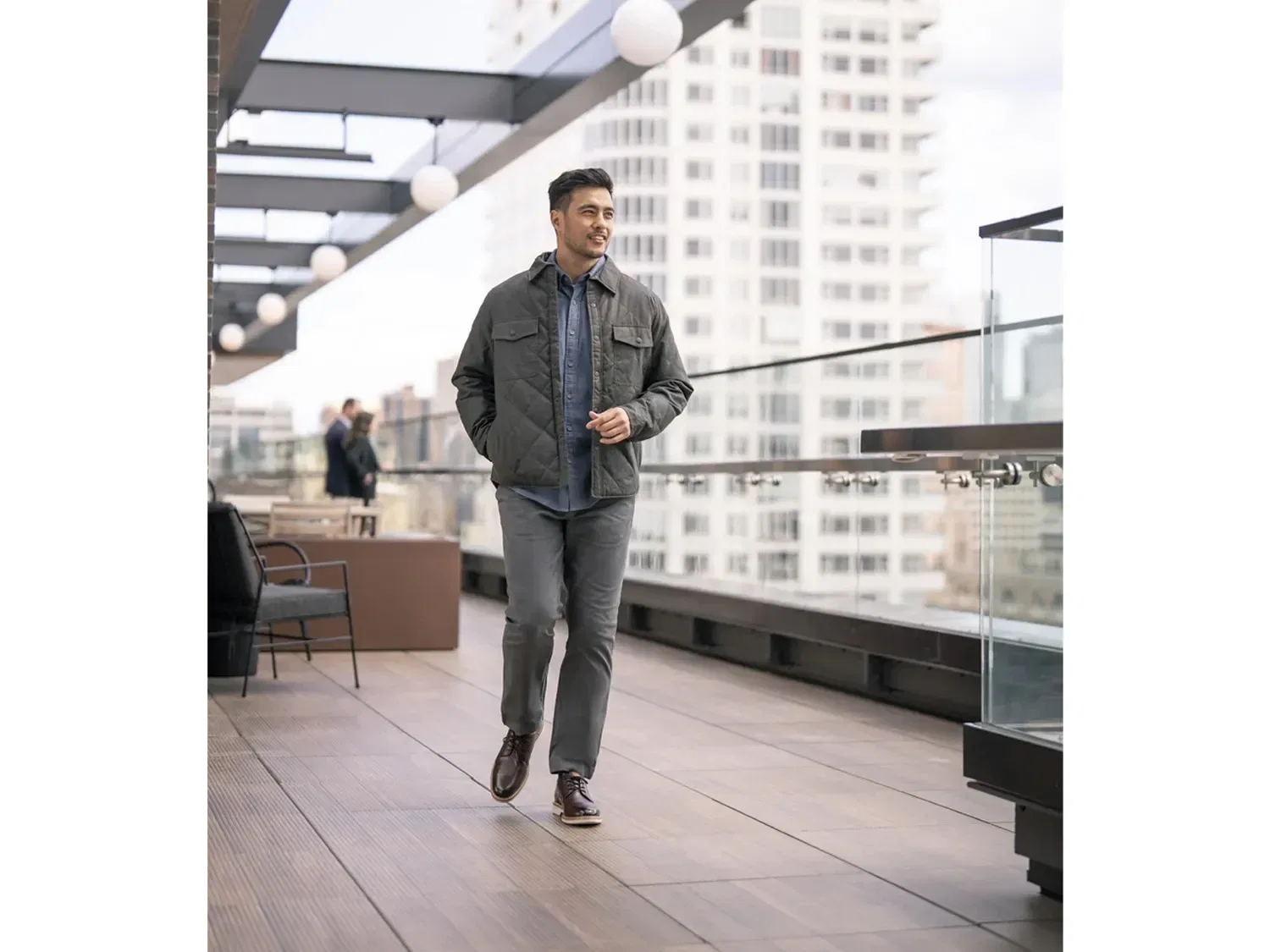 картинка Оксфорды Norwalk, Florsheim, темно-коричневый от магазина Одежда+