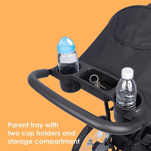 картинка Коляска-трость Journey Baby Trend, Stellar Black от магазина Одежда+