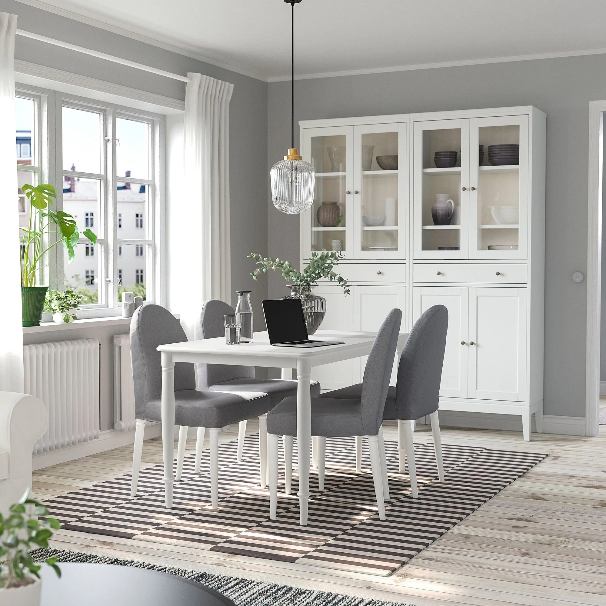 картинка Кухонный стол IKEA DANDERYD, 130x80 см, белый от магазина Одежда+