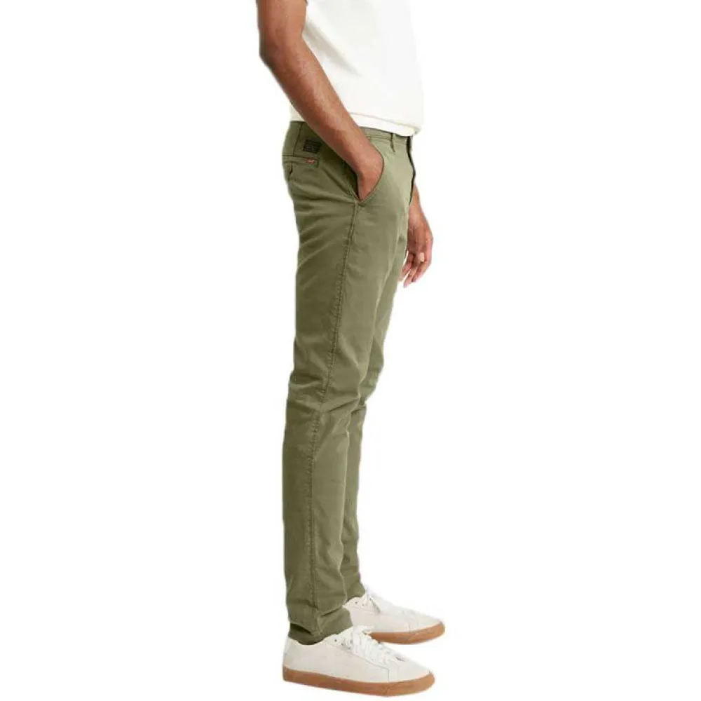 картинка Брюки чинос Levi's XX Slim II, зеленый от магазина Одежда+
