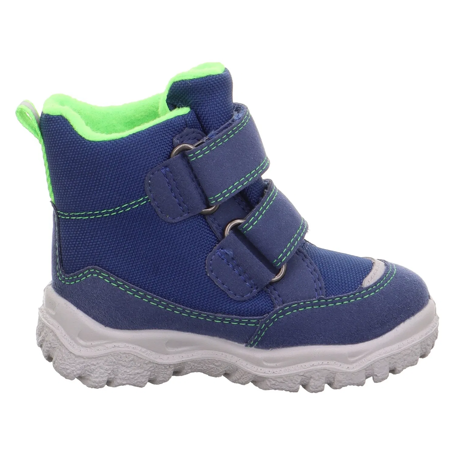 картинка Детские зимние дутики Superfit, Blue/Light Green от магазина Одежда+
