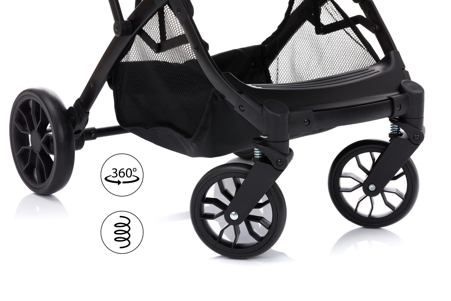 картинка BUGGY Styler Elite Коляска, светло-серый от магазина Одежда+