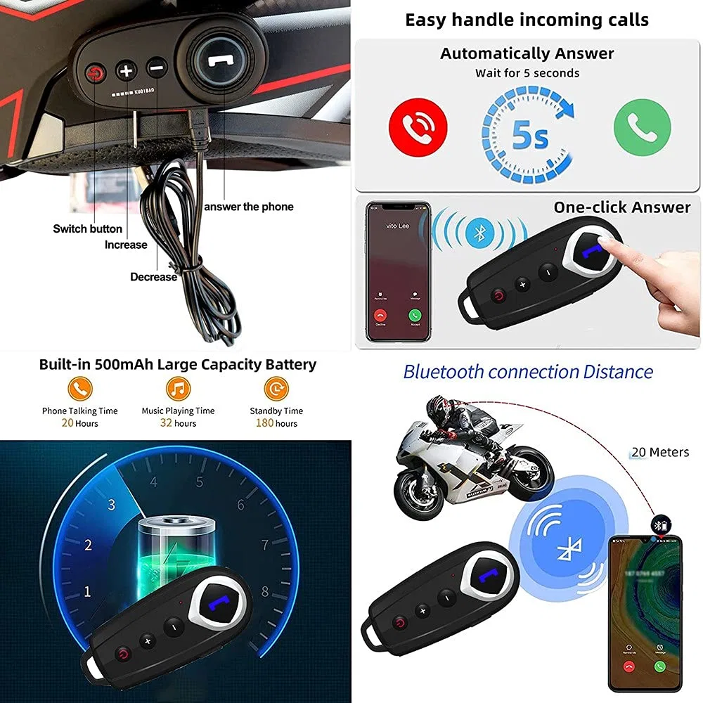картинка Мотоциклетный шлем модульный Bluetooth DJCALA, C от магазина Одежда+