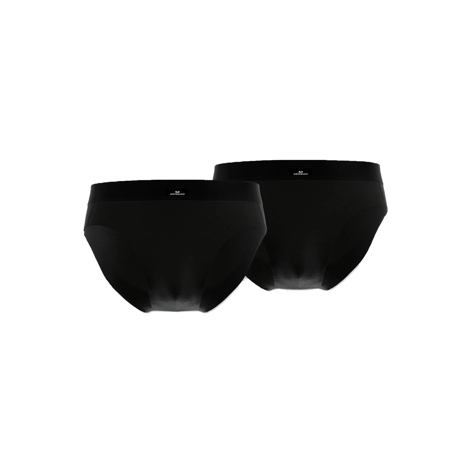картинка Мужские слипы из хлопка с эластаном Götzburg, White/Black от магазина Одежда+
