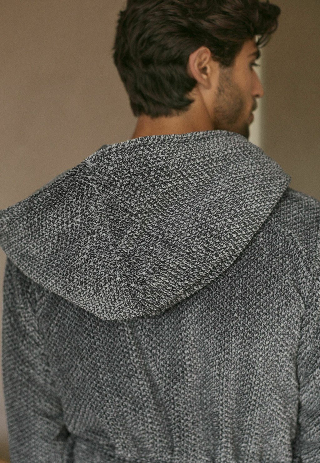 картинка Халат Next HOODED REGULAR FIT, серый от магазина Одежда+