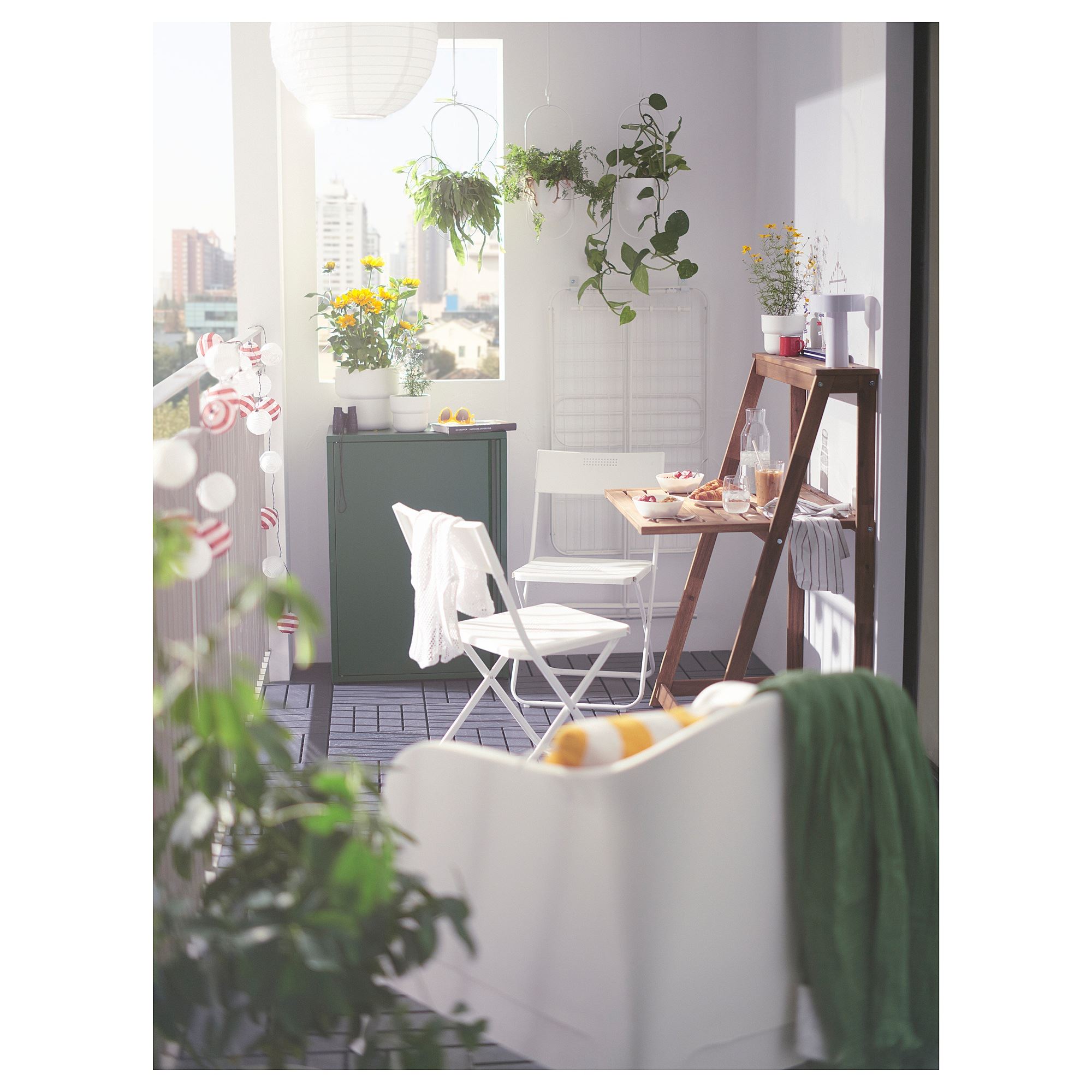 картинка Складной стол DJUPÖN IKEA, коричневый от магазина Одежда+