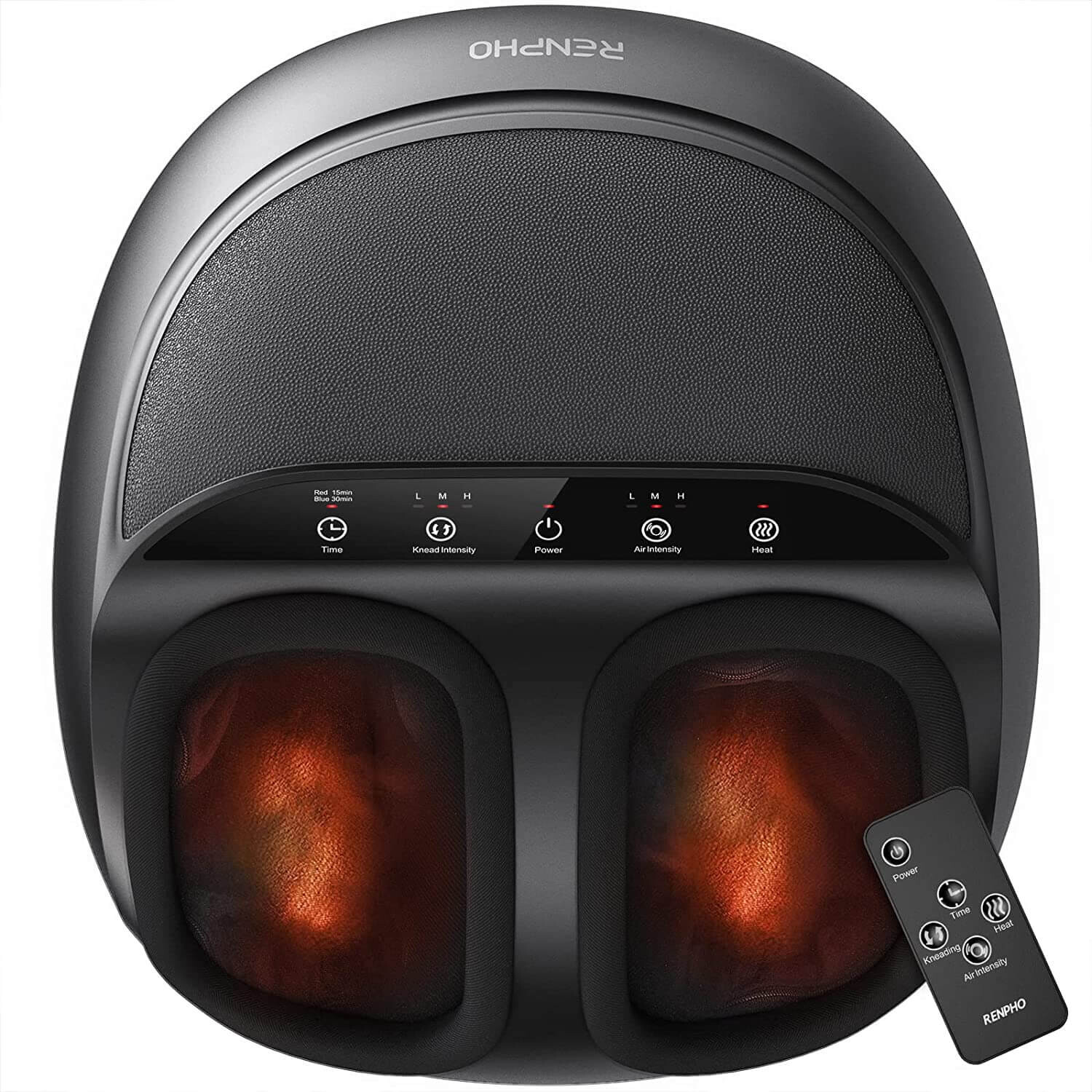 картинка Массажер Renpho Foot Machine Heat RF-FM059, черный от магазина Одежда+