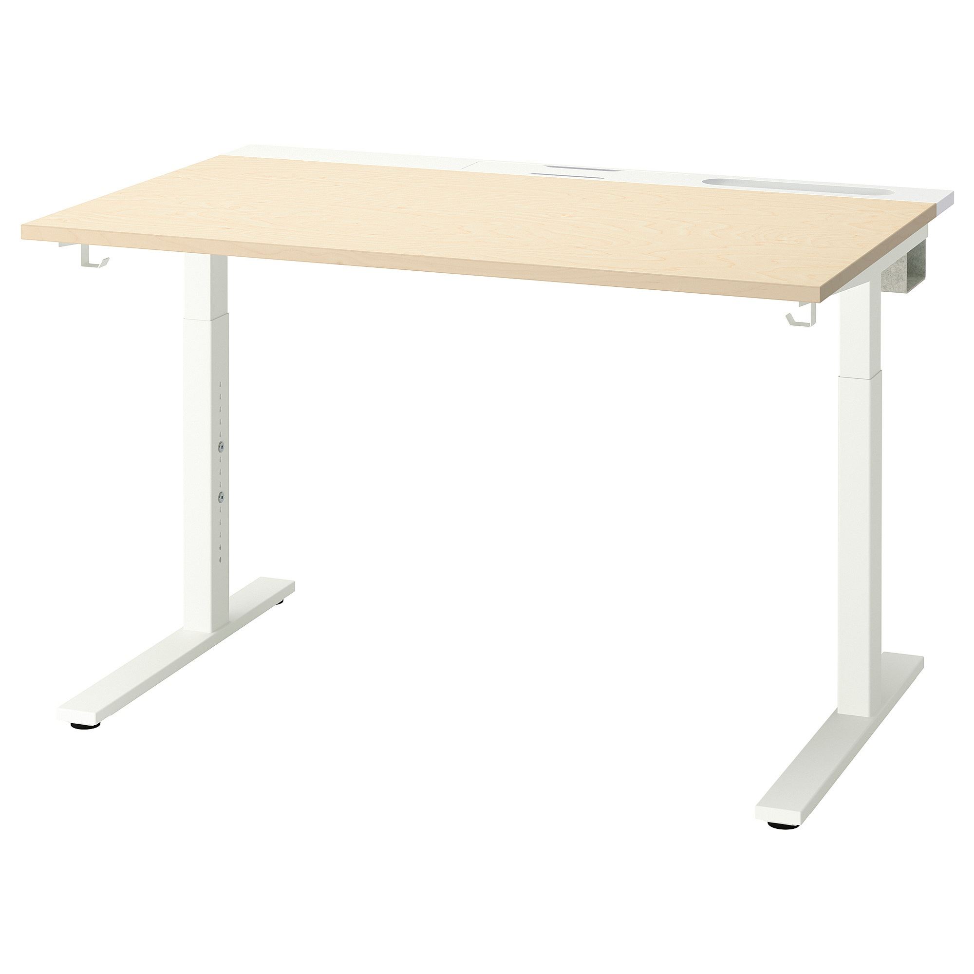 картинка Столешница IKEA MITTZON, 120x68x2 см, березовый шпон от магазина Одежда+
