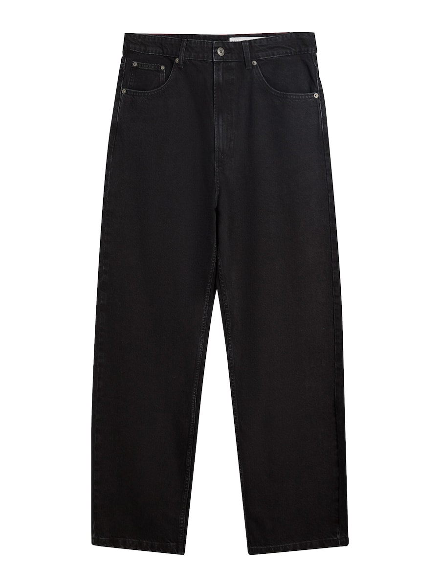 картинка Джинсы Bershka Baggy, черный деним от магазина Одежда+