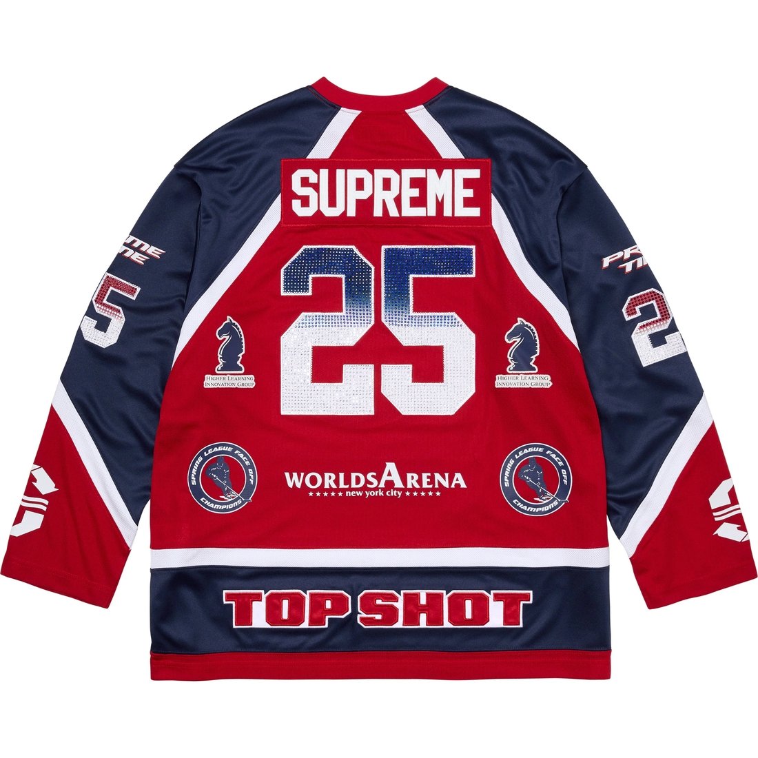 картинка Риностон хоккейная джерси Supreme, черный от магазина Одежда+