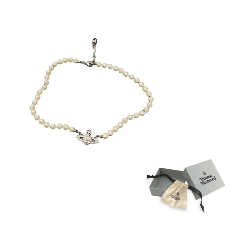 картинка Мини-барельефное колье-чокер Vivienne Westwood, Extender Chain Style от магазина Одежда+
