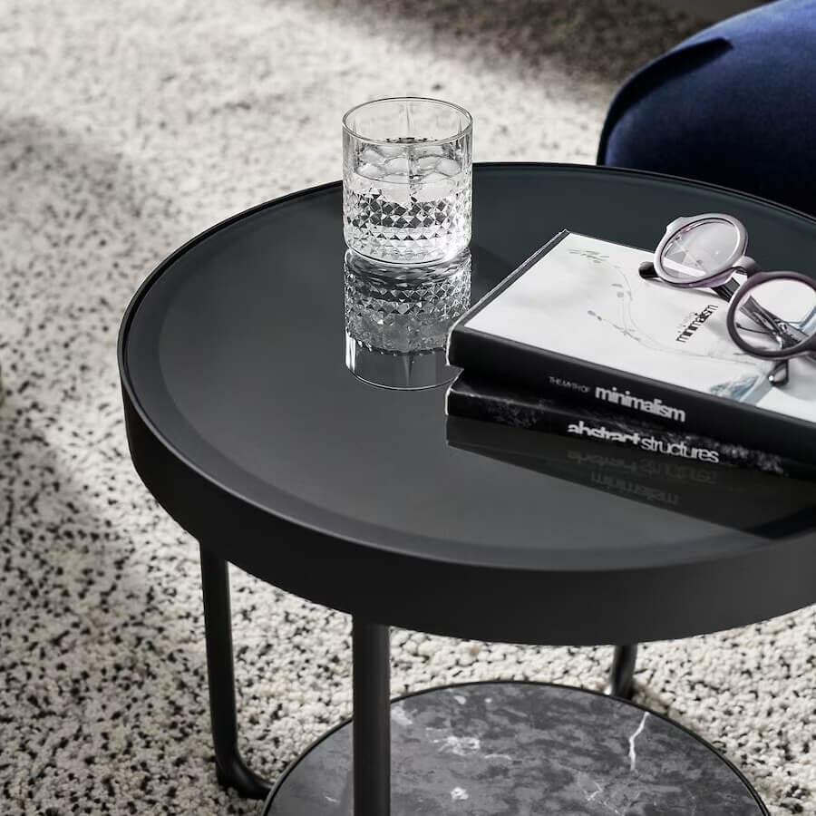 картинка Столик Ikea Frotorp, 48 см, антрацит от магазина Одежда+