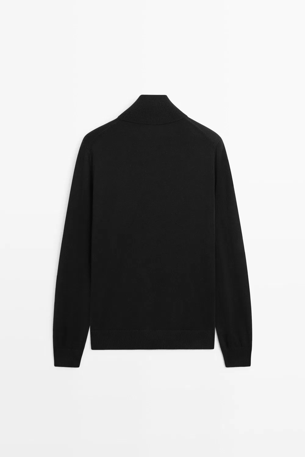 картинка Кардиган Massimo Dutti 100% Cotton Knit, черный от магазина Одежда+