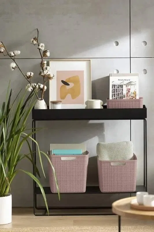 картинка Корзина для белья 46 л Curver, Pink от магазина Одежда+