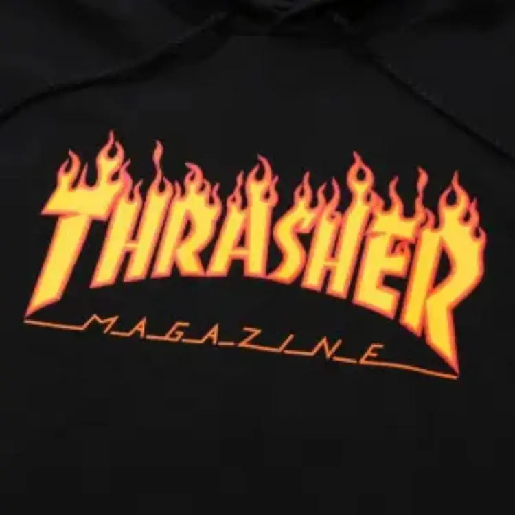 картинка Худи Thrasher унисекс, чёрное от магазина Одежда+
