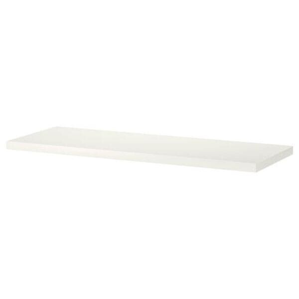 картинка Полка навесная Ikea Bergshult, 80x30 см, белый от магазина Одежда+