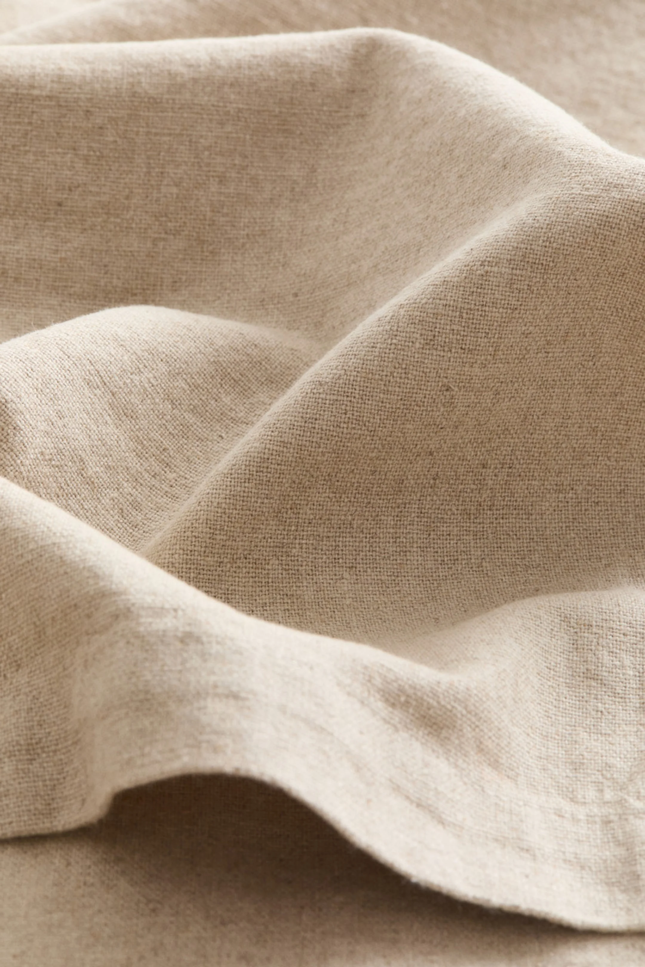 картинка Скатерть H&M Linen, 150x350 см, бежевый от магазина Одежда+