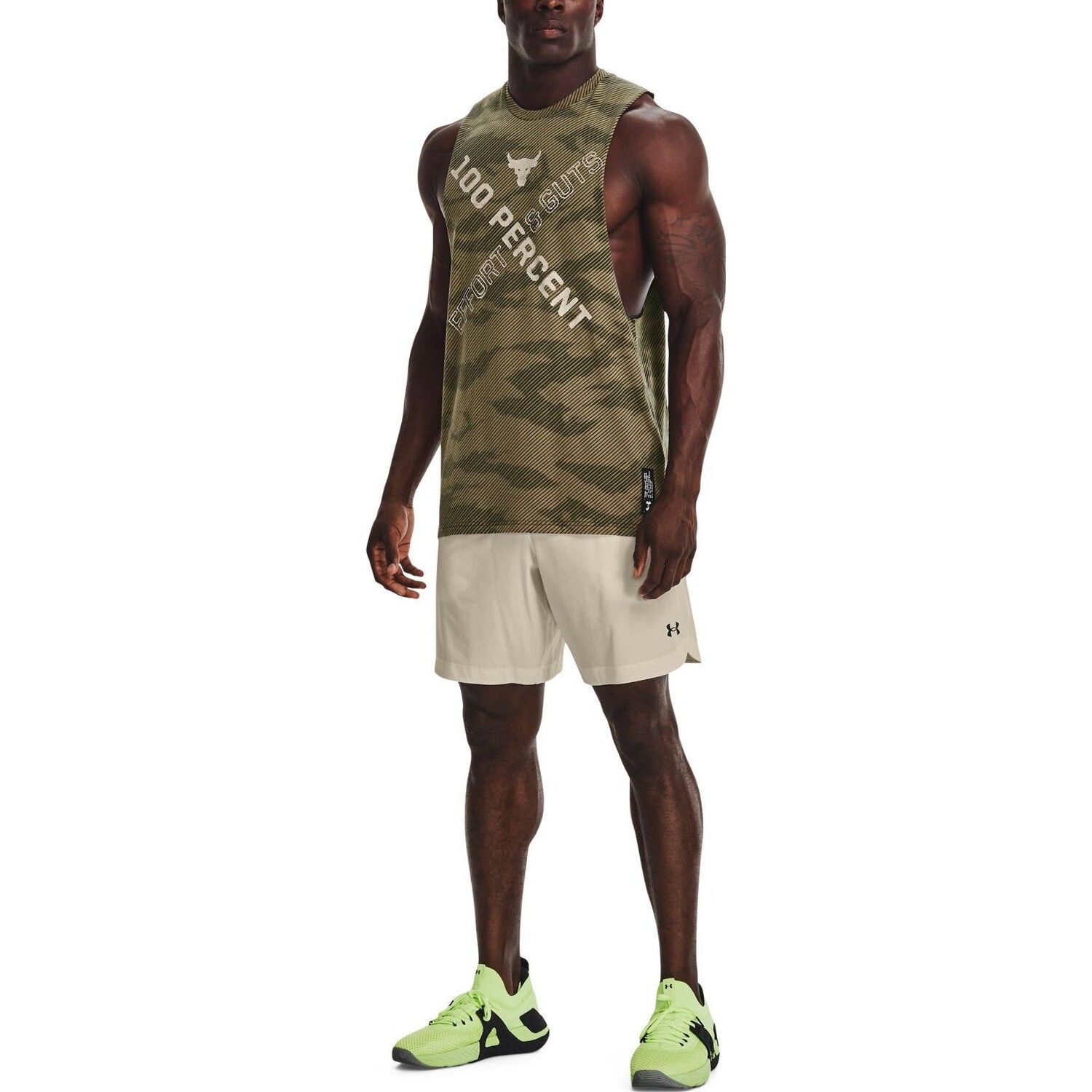 картинка Мужская майка Under Armour, зеленый от магазина Одежда+