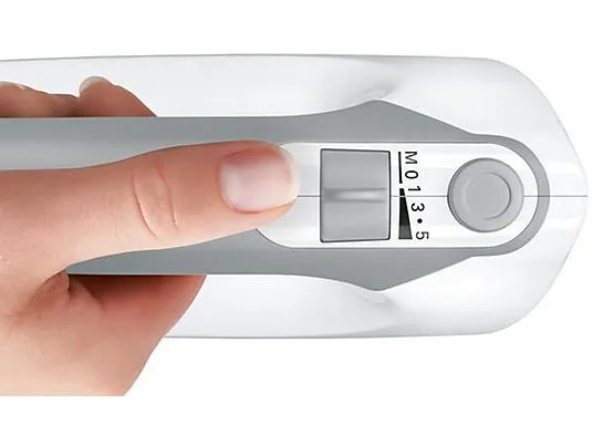 картинка Ручной миксер Bosch MFQ 36400 450 Вт, белый / серый от магазина Одежда+