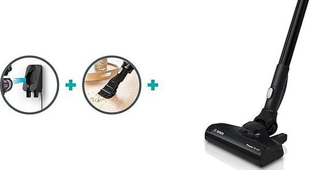 картинка Пылесос Bosch BKS6111P,  черный/синий от магазина Одежда+