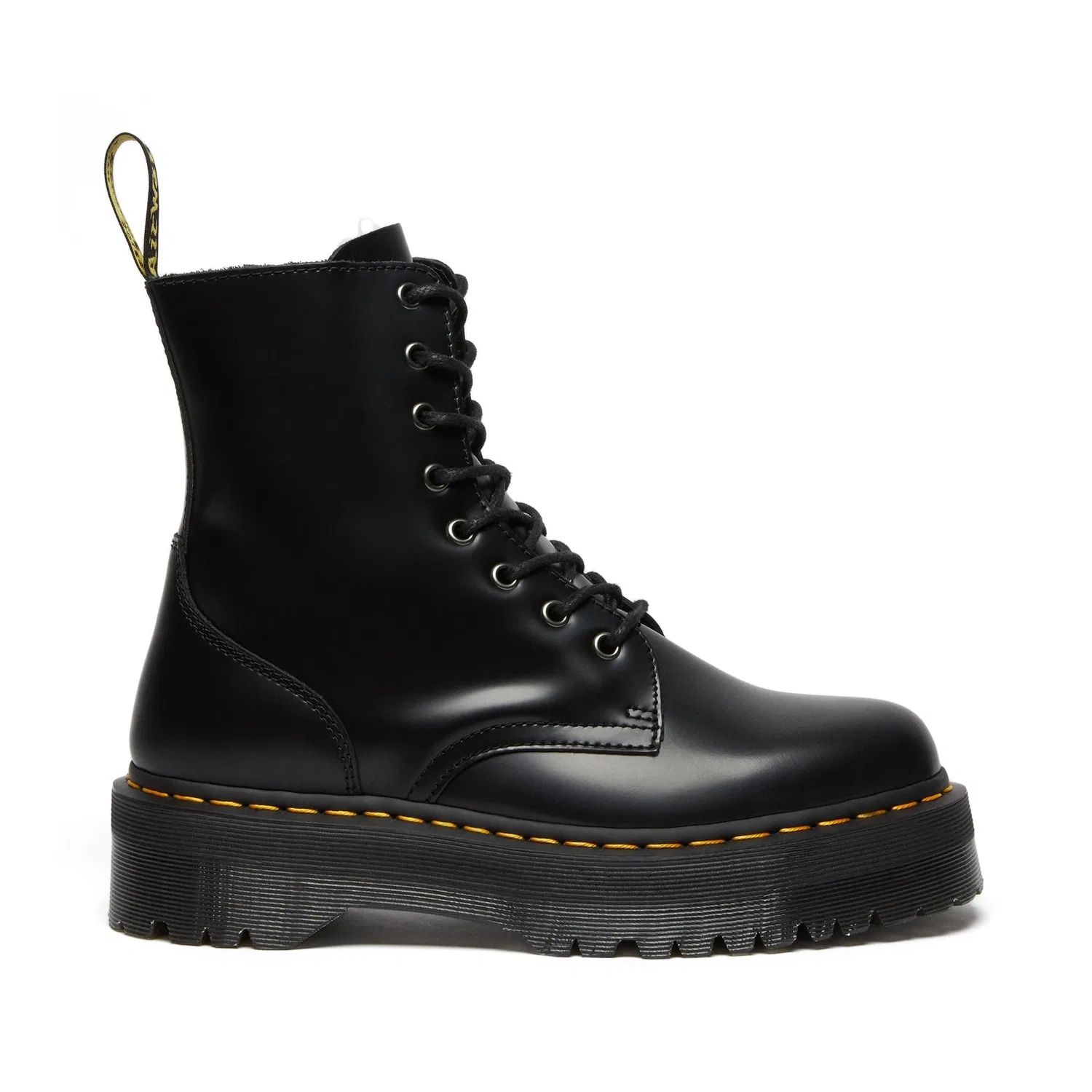 картинка Ботинки мужские Dr. Martens 1460 Milled Smooth, черные полированные от магазина Одежда+
