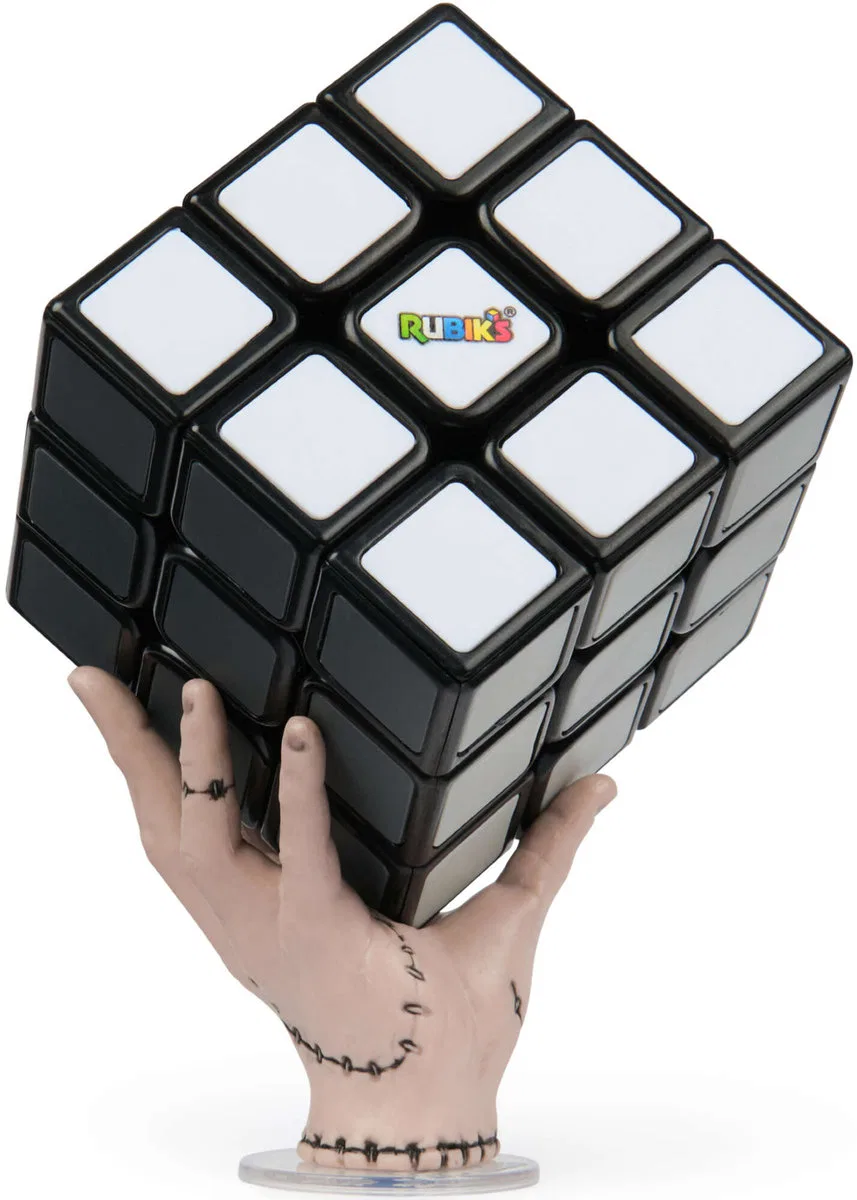 картинка Головоломка Кубик Рубика Wednesday 3x3 Spin Master, Черный от магазина Одежда+