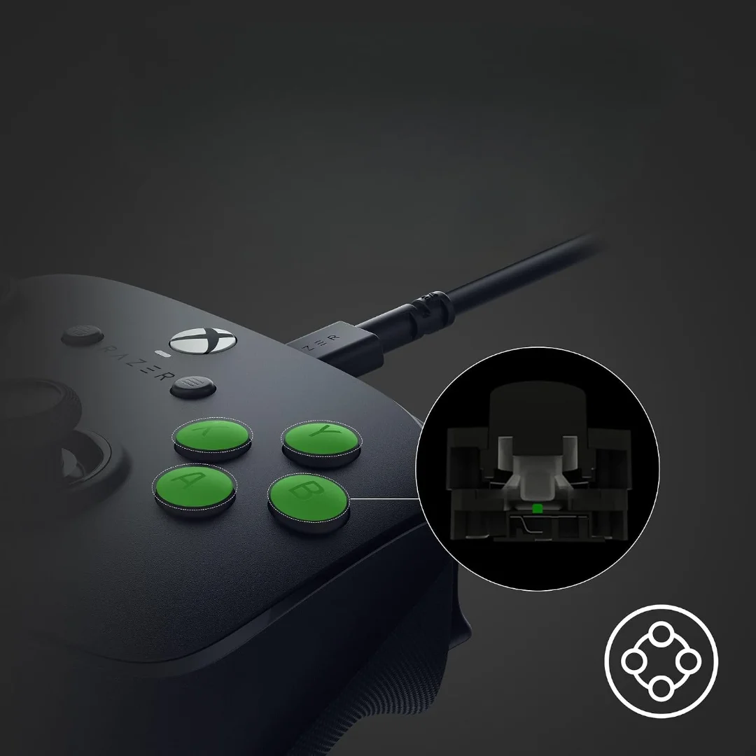 картинка Проводной игровой геймпад Razer Wolverine V3 Tournament Edition, черный от магазина Одежда+