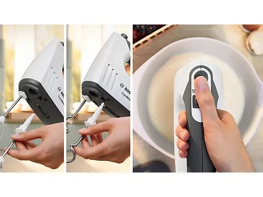 картинка Ручной миксер Bosch MFQ37400 750W, белый от магазина Одежда+