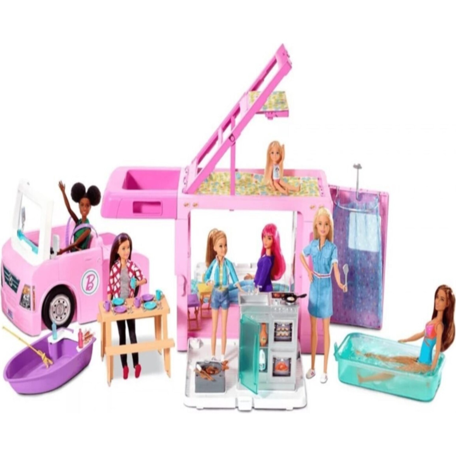 картинка Игровой набор Barbie All In One Dream Caravan от магазина Одежда+
