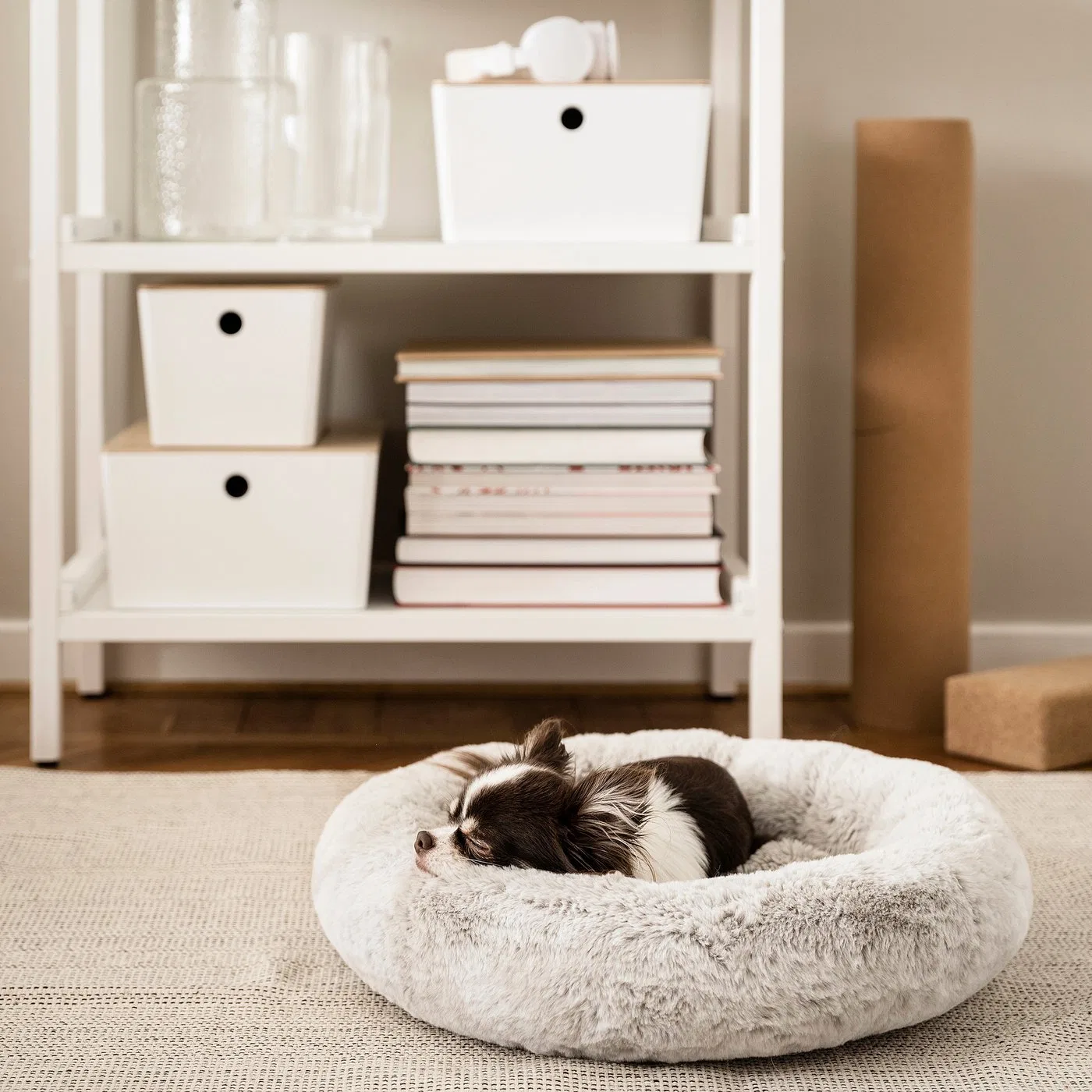 картинка UTSÅDD IKEA Лежанка для животных, светло-серая, размер S от магазина Одежда+