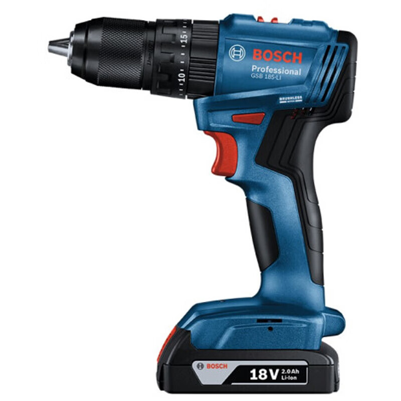 картинка Дрель-шуруповерт Bosch GSR 185-Li, 18V от магазина Одежда+