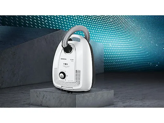 картинка Пылесос Siemens VSZ4GM338 iQ300 Plus 600W, серебристый/белый от магазина Одежда+
