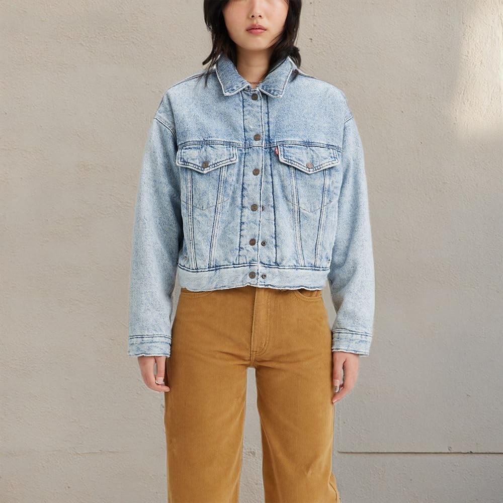 картинка Куртка Levi's Padded Trucker, светло-синий от магазина Одежда+