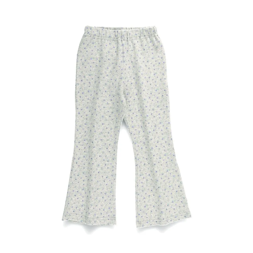 картинка Рубчатые брюки-клеш Branshes, 92: Gray_Small Floral Pattern от магазина Одежда+
