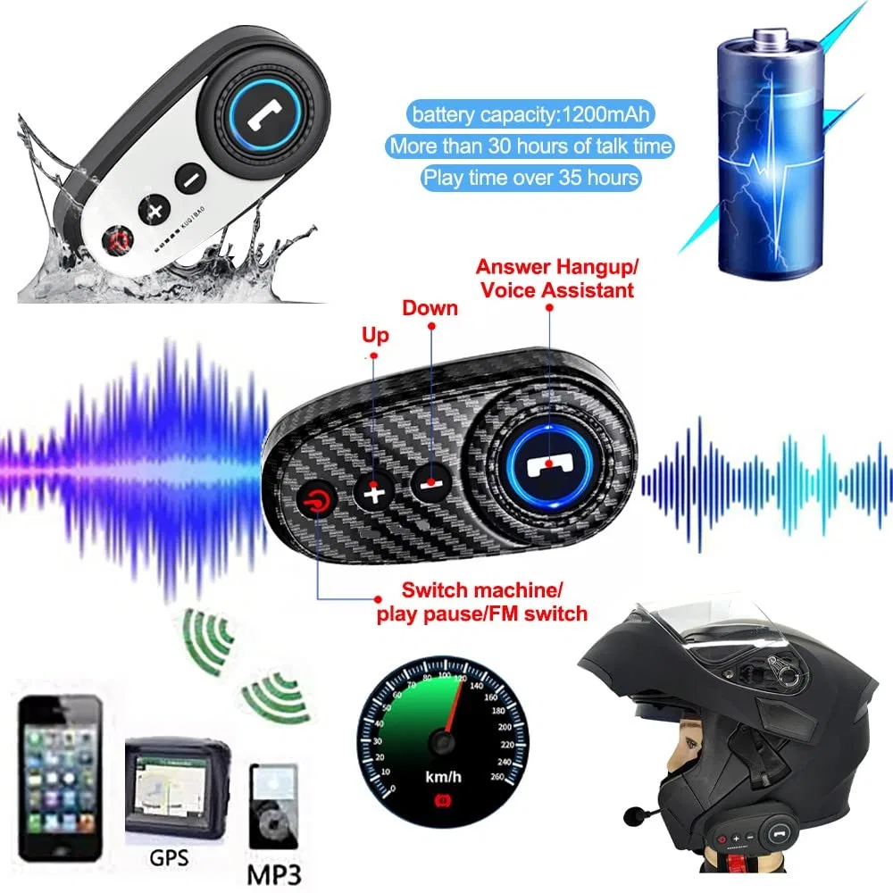 картинка Мотоциклетный шлем-трансформер с Bluetooth Letetexi, B от магазина Одежда+
