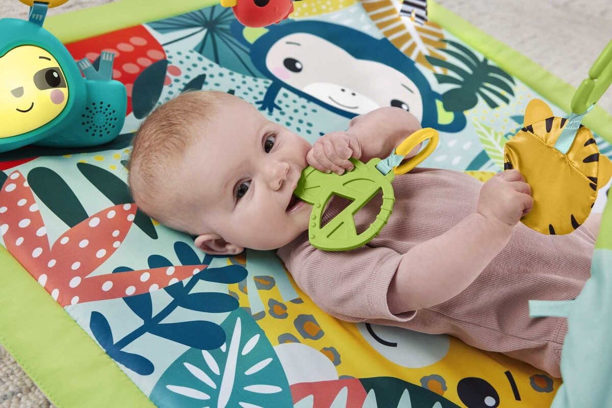 картинка Fisher Price, Развивающий коврик "Тропический лес" 3 в 1 от магазина Одежда+