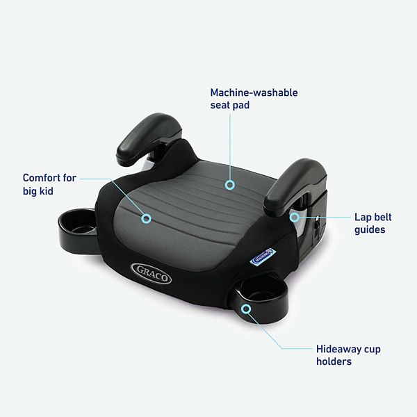 картинка Turbobooster 20 backless Бустер seat Graco, Black от магазина Одежда+