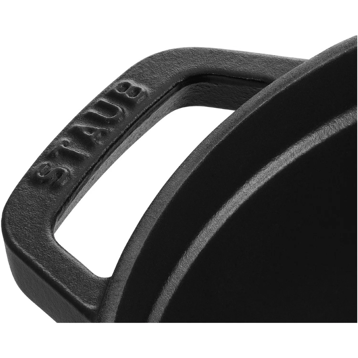 картинка Кастрюля-кокотница 24 см из чугуна STAUB, Черный от магазина Одежда+