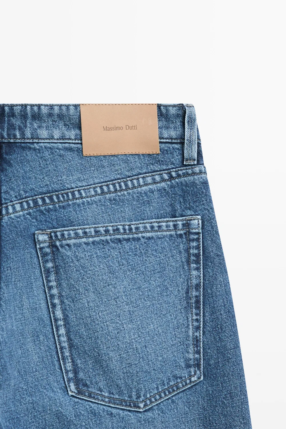 картинка Джинсы Massimo Dutti Relaxed-Fit, синий от магазина Одежда+