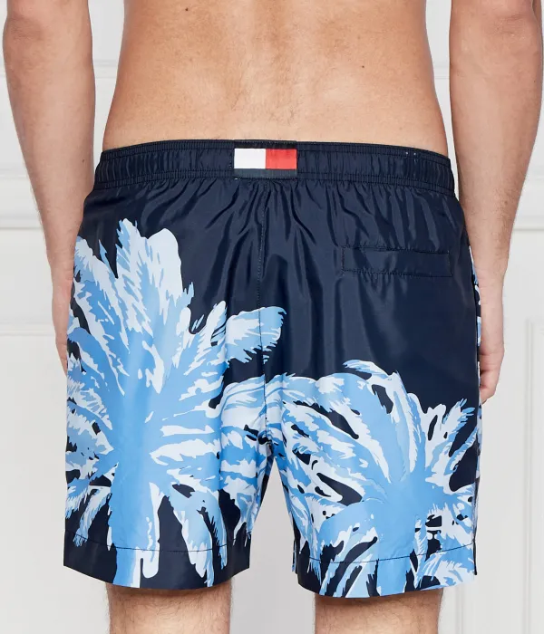 картинка Мужские пляжные шорты Tommy Hilfiger Regular fit, синие от магазина Одежда+
