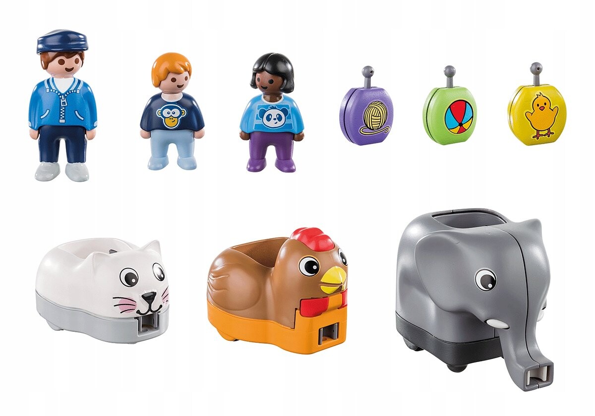 картинка Плеймобиль 1.2.3. Мой первый поезд (70405) Playmobil от магазина Одежда+