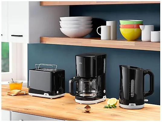 картинка Кофемашина Braun KF 1100 BK, черный от магазина Одежда+