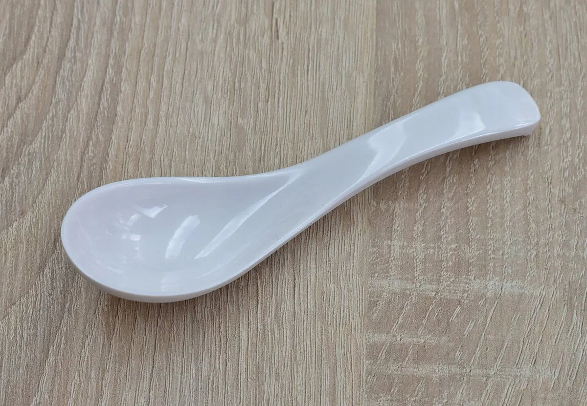картинка Ложка 14,5 см из меламина Taisan, White от магазина Одежда+